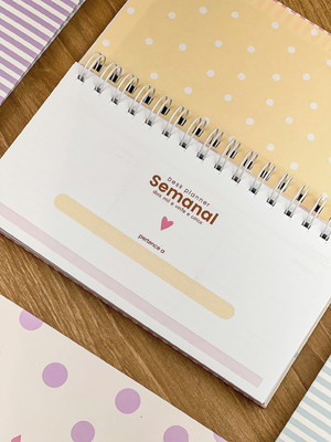 Desk planner slim semanal 2025 datado