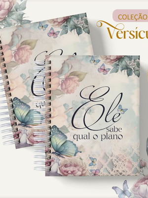 Caderno de anotações versiculos