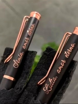 Caneta luxo personalizada