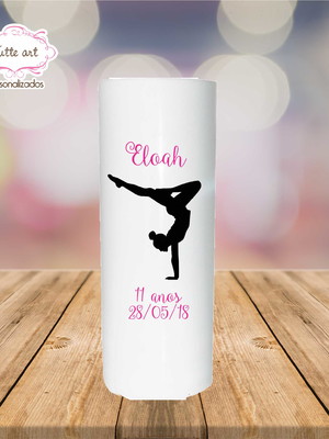 Copo long drink personalizado ginasta