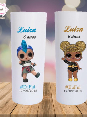 Copo long drink personalizado lol queen be