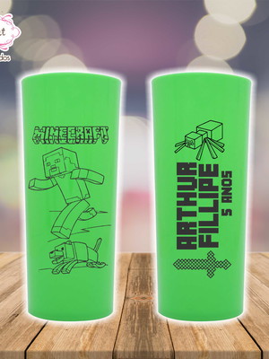 Copo long drink personalizado mini craft