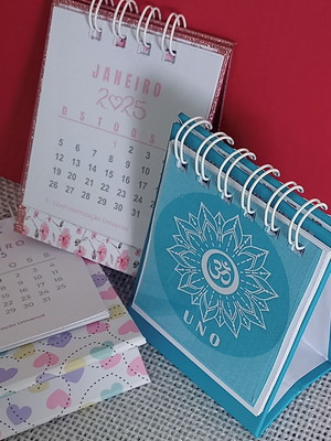 Calendário de mesa