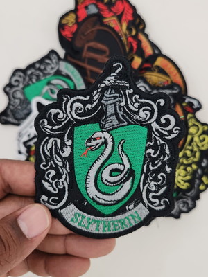 Patch bordado harry potter sonserina