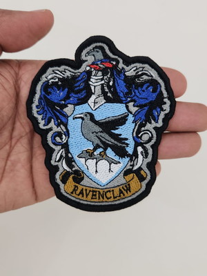 Patch bordado brasão harry potter corvinal