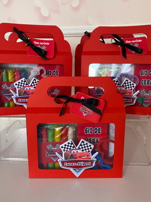 Kit diversão tema carros