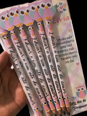 Lápis personalizado