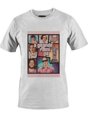 Camisa camiseta arte a grande família gta