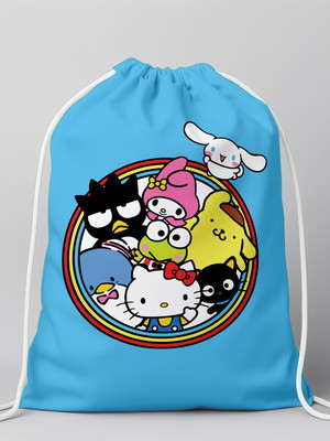 Mochilinha hello kitty e seus amigos