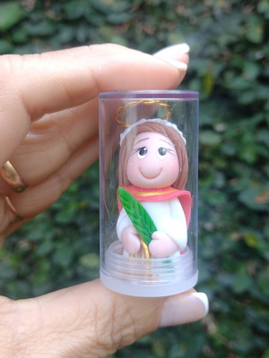 Mini santa cecília - kit com 20 unidades