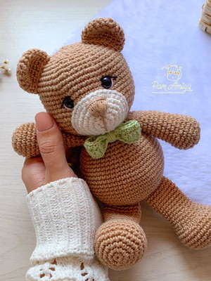 Ursinho amigurumi croche