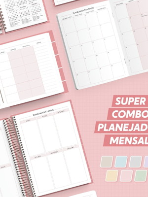 Super combo - planejador mensal 2025
