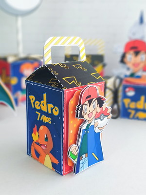Caixa milk com alça pokémon