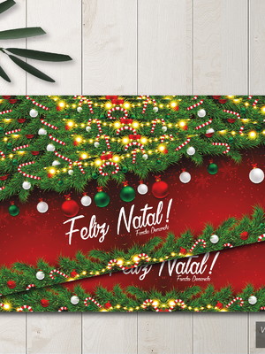 Rótulo adesivo tubolata (10x10) natal