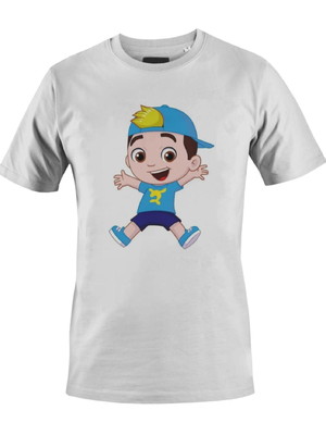 Camisa camiseta prime desenho lucas neto