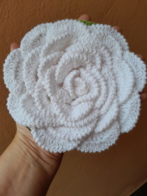 Mega flor em crochê para aplicação- unidade