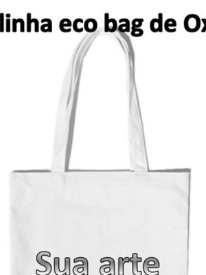 Bolsinha personalizada eco bag