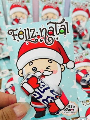 Card com bis- natal