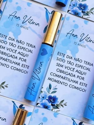 Lip gloss labial personalizado para 15 anos festa
