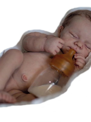 Boneca bebe reborn de puro silicone sólido pode dar banho