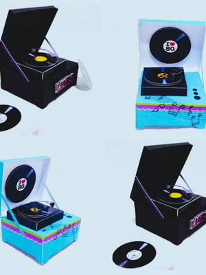 Vitrola anos 80 tamanho grande personalizadas lembrancinhas