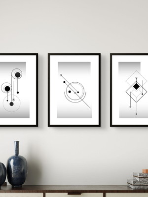 Quadros decorativos moderno abstrato vidro
