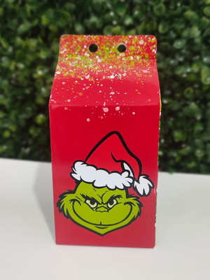 10 caixas milk grinch natal lembrancinha