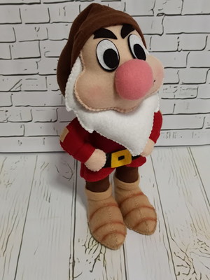 Boneco de feltro - sete anões - zangado