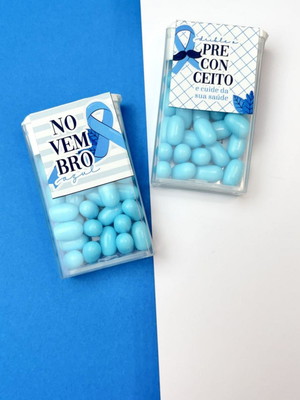 Tic tac personalizado novembro azul