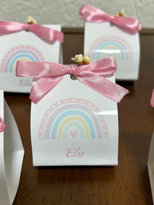 Vela mini bubble com embalagem
