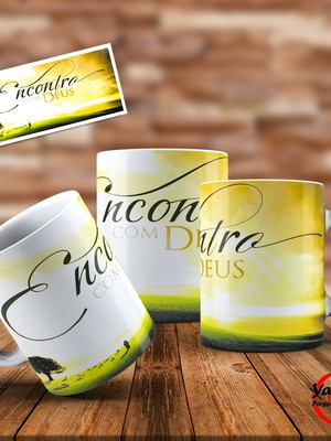 Caneca encontro com deus