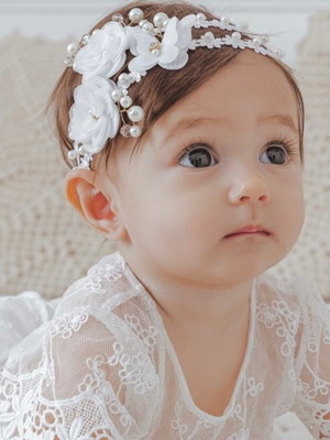Faixa bebe branca