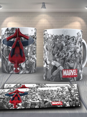 Caneca porcelana homem aranha