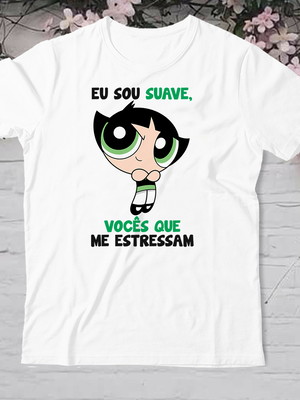 Camisa docinho meninas super poderosas