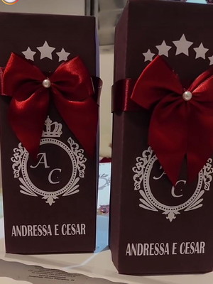 Caixa para taça personalizada