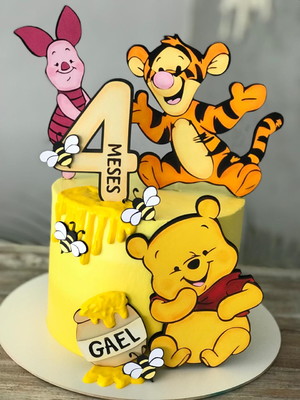 Topo de bolo ursinho pooh