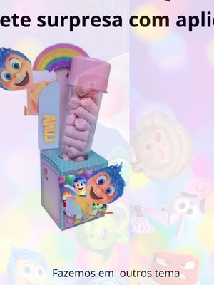 Tubete com caixinha decorada