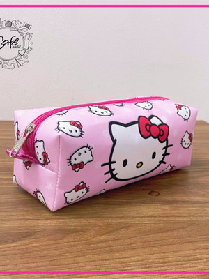 Estojo hello pink