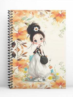 Caderno espiral 100 fls meninas brilhantes