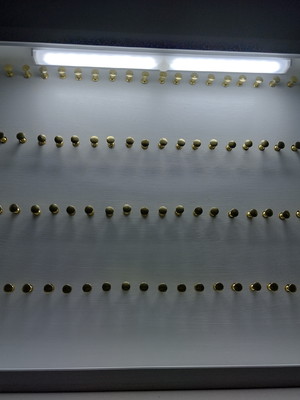 Quadro porta chaveiros extra grande 60x40 com iluminação