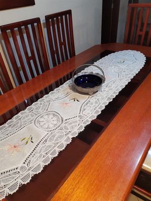 Trilho para mesa orquídeas