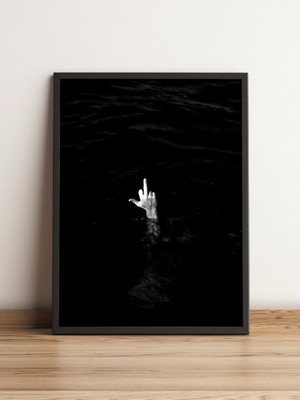 Quadro dedo do meio 338
