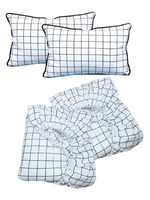Kit cama solteiro