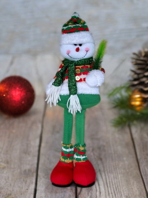 Enfeite boneco de neve - decoração de natal