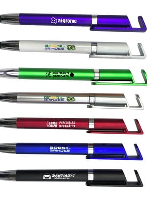 100 canetas personalizadas com sua logo