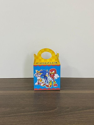 Caixa quadrada com alça - sonic