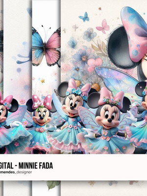 Kit digital minnie fada