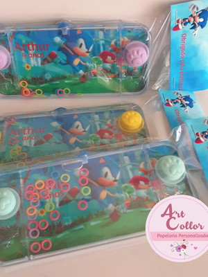 Aquaplay personalizado sonic/ temos todos os temas