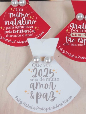 Brinco mimo lembrancinha natal