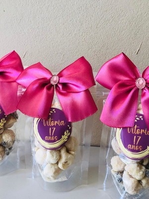 Pipoca gourmet personalizada